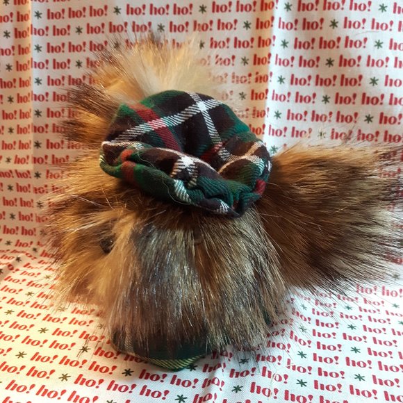 Tartan Teddy Bear Christmas Ornament - Newfoundland Tartan - Coyote - Picture 3 of 6